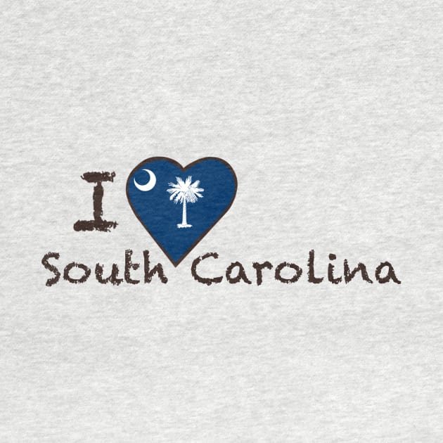 I Love South Carolina by JellyFish92